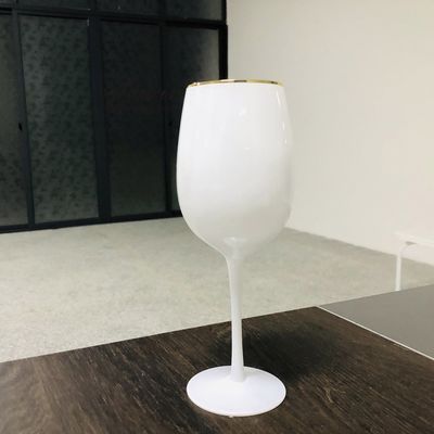 ZT-G004 new wedding tableware favors white colored water wine champagne glass set